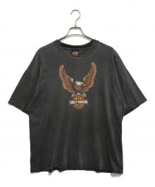 モーターサイクルTシャツ（モーターサイクルTシャツ）の古着「90s HARLEY-DAVIDSON(ハーレー・ダビッドソン) モーターサイクルTシャツ」｜ブラック