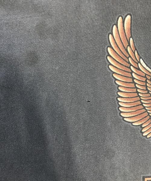 モーターサイクルTシャツ（モーターサイクルTシャツ）モーターサイクルTシャツ (モーターサイクルTシャツ) 90s HARLEY-DAVIDSON(ハーレー・ダビッドソン) モーターサイクルTシャツ ブラック サイズ:XXLの古着・服飾アイテム