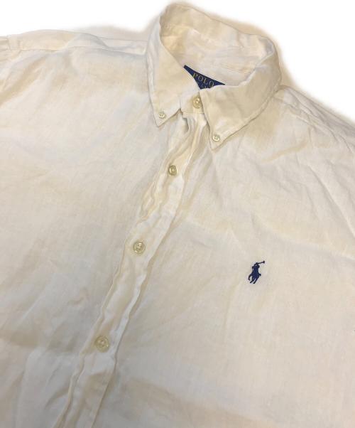 POLO RALPH LAUREN（ポロ・ラルフローレン）POLO RALPH LAUREN (ポロ・ラルフローレン) ボタンダウンシャツ ホワイト サイズ:Lの古着・服飾アイテム