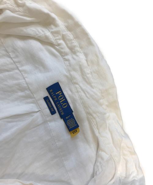 POLO RALPH LAUREN（ポロ・ラルフローレン）POLO RALPH LAUREN (ポロ・ラルフローレン) ボタンダウンシャツ ホワイト サイズ:Lの古着・服飾アイテム