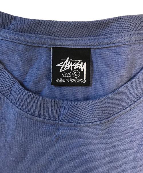 stussy（ステューシー）stussy (ステューシー) PEACE PROSPERITY Tee ネイビー サイズ:XLの古着・服飾アイテム