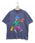 stussy（ステューシー）の古着「PEACE PROSPERITY Tee」｜ネイビー