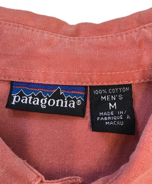 Patagonia（パタゴニア）Patagonia (パタゴニア) コットンシャツ サーモンピンク サイズ:Mの古着・服飾アイテム