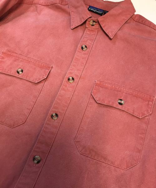 Patagonia（パタゴニア）Patagonia (パタゴニア) コットンシャツ サーモンピンク サイズ:Mの古着・服飾アイテム