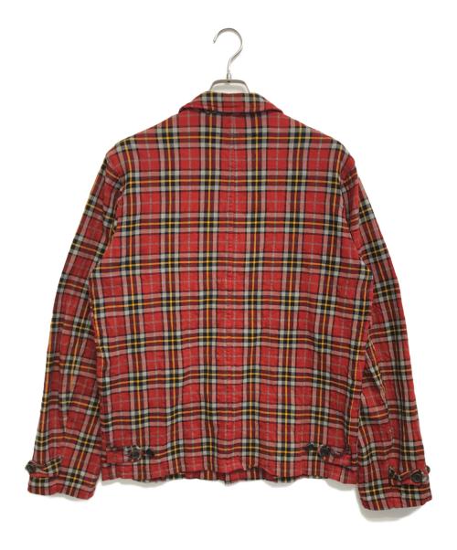 COMME des GARCONS HOMME（コムデギャルソン オム）COMME des GARCONS HOMME (コムデギャルソン オム) シャツジャケット レッド サイズ:Lの古着・服飾アイテム