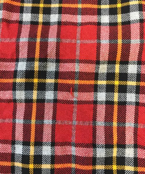 COMME des GARCONS HOMME（コムデギャルソン オム）COMME des GARCONS HOMME (コムデギャルソン オム) シャツジャケット レッド サイズ:Lの古着・服飾アイテム