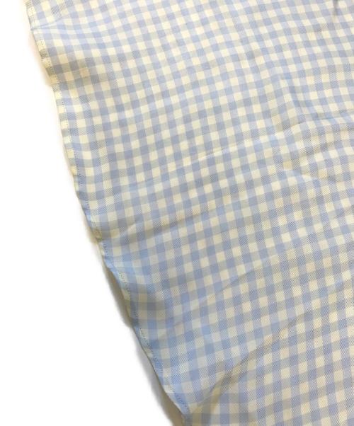 Acne studios（アクネ ストゥディオズ）Acne studios (アクネ ストゥディオズ) スカート ブルー×ベージュ サイズ:34の古着・服飾アイテム