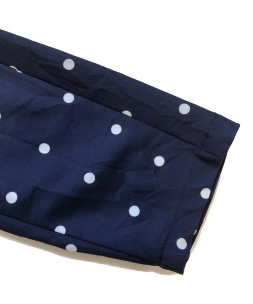 COMME des GARCONS COMME des GARCONS（コムデギャルソン コムデギャルソン）COMME des GARCONS COMME des GARCONS (コムデギャルソン コムデギャルソン) ドットブラウス ネイビー サイズ:XSの古着・服飾アイテム