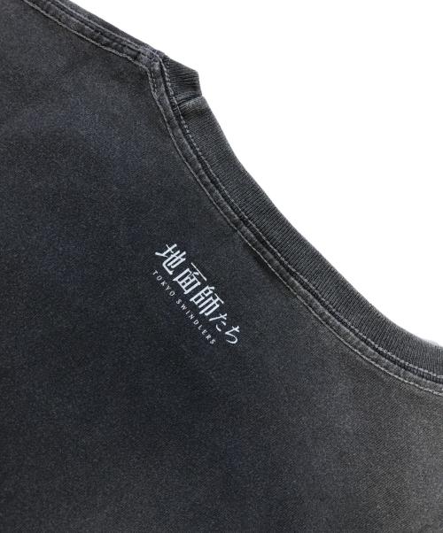 NETFLIX（ネットフリックス）NETFLIX (ネットフリックス) ARUMANA (アルマナ) 地面士たち(ジメンシタチ) ムービープリントTシャツ ブラック サイズ:XLの古着・服飾アイテム