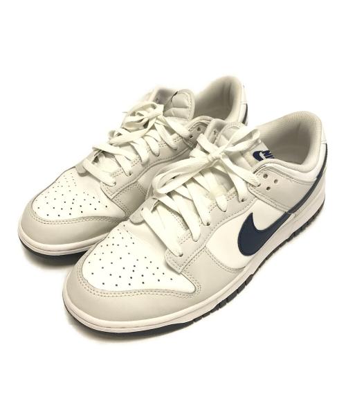NIKE（ナイキ）NIKE (ナイキ) Dunk Low Retro ホワイト サイズ:UK9/EUR44/cm28/BR42/CN280の古着・服飾アイテム