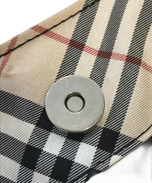 BURBERRY BLUE LABEL（バーバリー ブルー レーベル）BURBERRY BLUE LABEL (バーバリー ブルー レーベル) ノバチェックトートバッグ ブラック サイズ:表記なしの古着・服飾アイテム