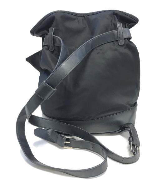 LANVIN SPORT（ランバン スポーツ）LANVIN SPORT (ランバン スポーツ) 巾着リボンバックパック ブラック サイズ:表記なしの古着・服飾アイテム