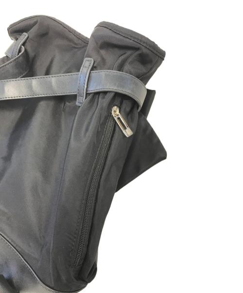 LANVIN SPORT（ランバン スポーツ）LANVIN SPORT (ランバン スポーツ) 巾着リボンバックパック ブラック サイズ:表記なしの古着・服飾アイテム