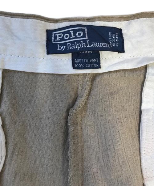 POLO RALPH LAUREN（ポロ・ラルフローレン）POLO RALPH LAUREN (ポロ・ラルフローレン) 太畝コーデュロイパンツ ブラウン サイズ:38/30の古着・服飾アイテム