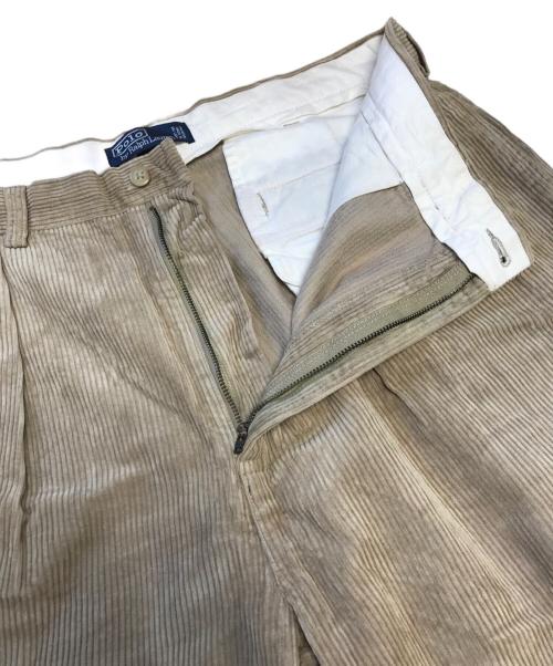 POLO RALPH LAUREN（ポロ・ラルフローレン）POLO RALPH LAUREN (ポロ・ラルフローレン) 太畝コーデュロイパンツ ブラウン サイズ:38/30の古着・服飾アイテム