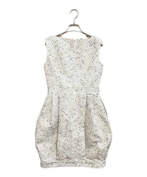 Rene（ルネ）Rene (ルネ) ノースリーブワンピース ホワイト サイズ:36の古着・服飾アイテム