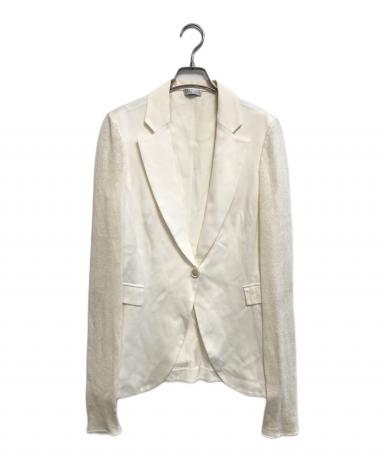 中古・古着通販】BRUNELLO CUCINELLI (ブルネロクチネリ) 異素材切替