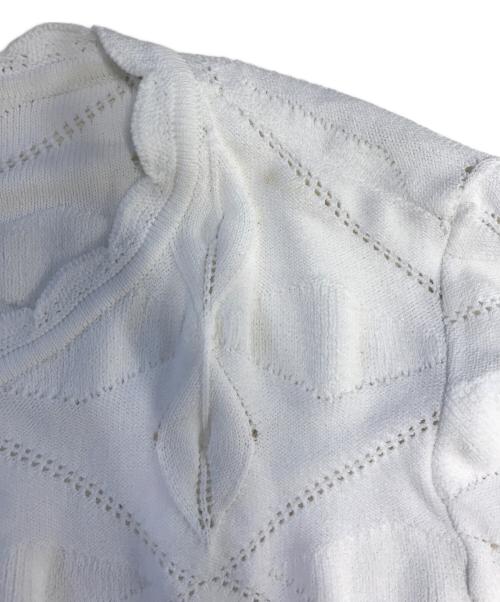 Rene（ルネ）Rene (ルネ) カーディガン ホワイト サイズ:34の古着・服飾アイテム