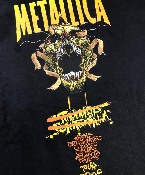 バンドTシャツ（バンドTシャツ）バンドTシャツ (バンドTシャツ) 00s METALLICA(メタリカ) バンドTシャツ ブラック サイズ:LARGEの古着・服飾アイテム