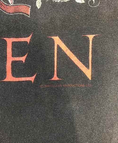バンドTシャツ（バンドTシャツ）バンドTシャツ (バンドTシャツ) 00s QUEEN(クイーン) バンドTシャツ ブラック サイズ:XXLの古着・服飾アイテム