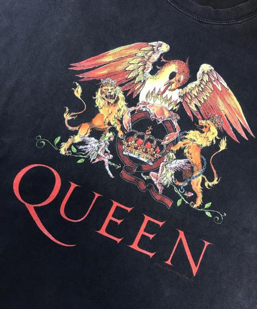 バンドTシャツ（バンドTシャツ）バンドTシャツ (バンドTシャツ) 00s QUEEN(クイーン) バンドTシャツ ブラック サイズ:XXLの古着・服飾アイテム