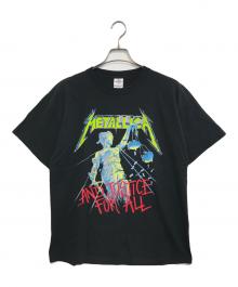 バンドTシャツ（バンドTシャツ）の古着「90s METALLICA(メタリカ) バンドTシャツ」｜ブラック