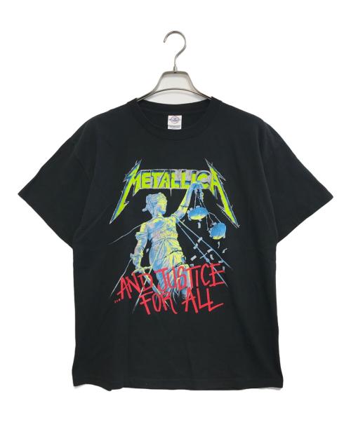 バンドTシャツ（バンドTシャツ）バンドTシャツ (バンドTシャツ) 90s METALLICA(メタリカ) バンドTシャツ ブラック サイズ:Lの古着・服飾アイテム