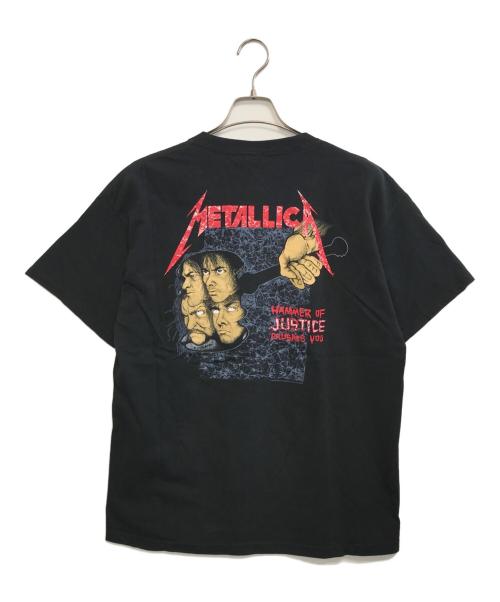 バンドTシャツ（バンドTシャツ）バンドTシャツ (バンドTシャツ) 90s METALLICA(メタリカ) バンドTシャツ ブラック サイズ:Lの古着・服飾アイテム