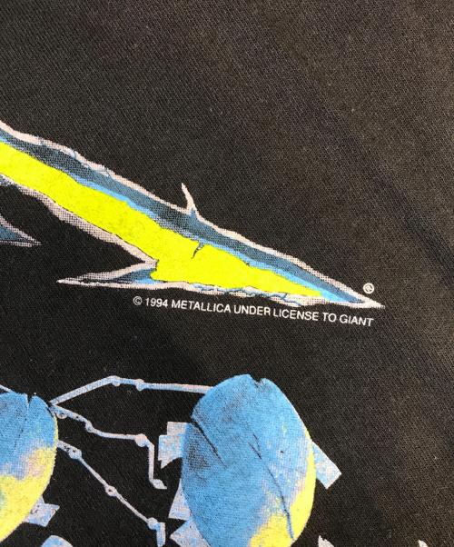 バンドTシャツ（バンドTシャツ）バンドTシャツ (バンドTシャツ) 90s METALLICA(メタリカ) バンドTシャツ ブラック サイズ:Lの古着・服飾アイテム