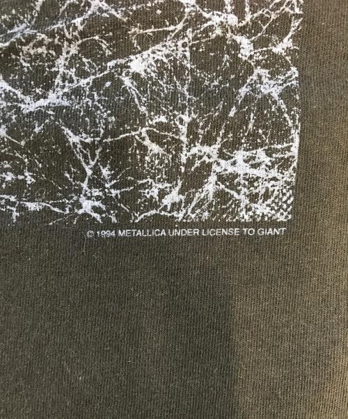 バンドTシャツ（バンドTシャツ）バンドTシャツ (バンドTシャツ) 90s METALLICA(メタリカ) バンドTシャツ ブラック サイズ:Lの古着・服飾アイテム