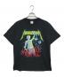 バンドTシャツ（バンドTシャツ）の古着「90s METALLICA(メタリカ) バンドTシャツ」｜ブラック
