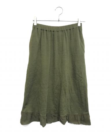 トリココムデギャルソン　オリーブグリーン スカート　S 中古・古着通販】tricot COMME des GARCONS (トリココムデギャルソン