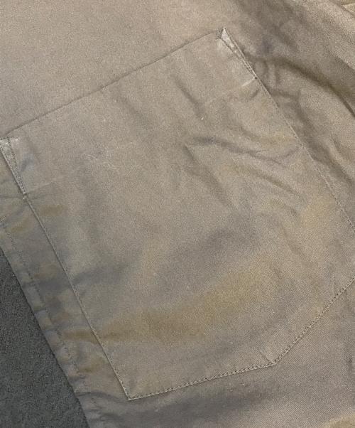 COMME des GARCONS HOMME（コムデギャルソン オム）COMME des GARCONS HOMME (コムデギャルソン オム) 縮絨切替シャツ オリーブ サイズ:Sの古着・服飾アイテム