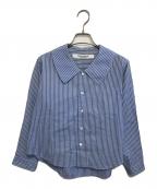 JUNYA WATANABE COMME des GARCONS(ジュンヤワタナベ コムデギャルソン）の古着「90's ストライプシャツ」｜ブルー