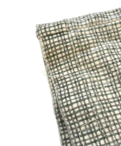 tricot COMME des GARCONS（トリココムデギャルソン）tricot COMME des GARCONS (トリココムデギャルソン) チェックロングスカート グリーン サイズ:表記なしの古着・服飾アイテム