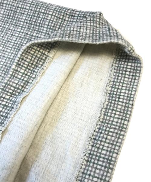 tricot COMME des GARCONS（トリココムデギャルソン）tricot COMME des GARCONS (トリココムデギャルソン) チェックロングスカート グリーン サイズ:表記なしの古着・服飾アイテム