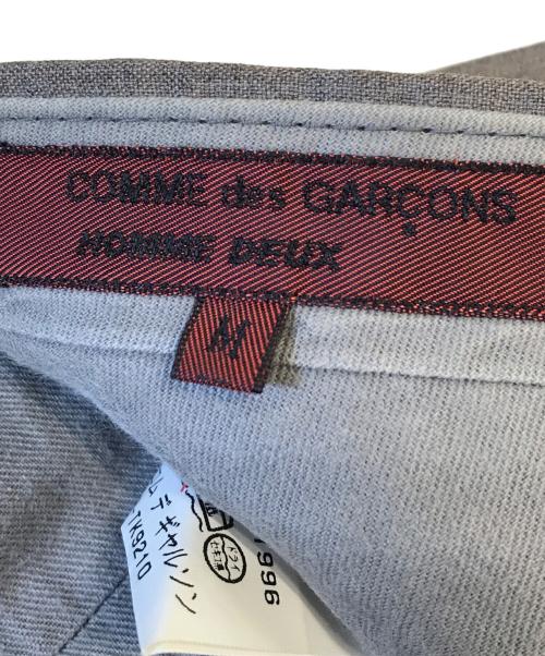 COMME des GARCONS HOMME DEUX（コムデギャルソン オム ドゥ）COMME des GARCONS HOMME DEUX (コムデギャルソン オム ドゥ) 90's 2タックスラックス ブラウン サイズ:M(ウエスト79cm)の古着・服飾アイテム