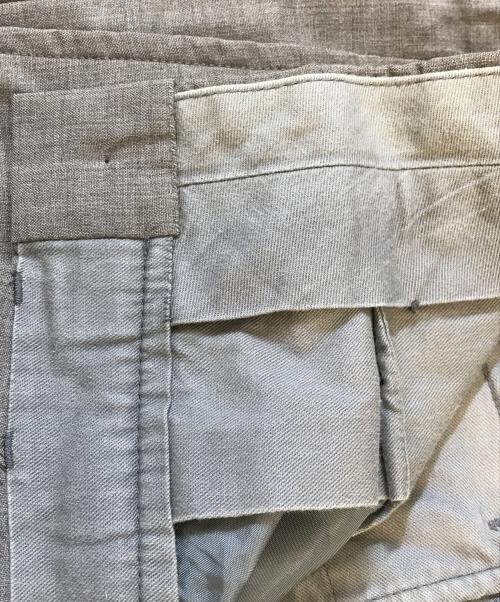 COMME des GARCONS HOMME DEUX（コムデギャルソン オム ドゥ）COMME des GARCONS HOMME DEUX (コムデギャルソン オム ドゥ) 90's 2タックスラックス ブラウン サイズ:M(ウエスト79cm)の古着・服飾アイテム