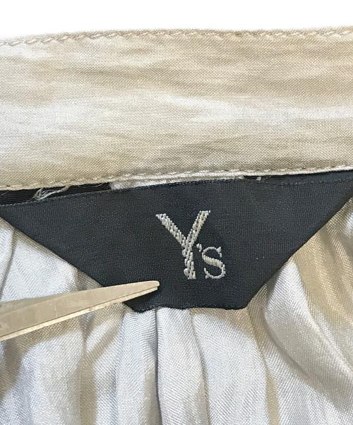 Y's（ワイズ）Y's (ワイズ) 変形スカート グレー サイズ:表記なしの古着・服飾アイテム