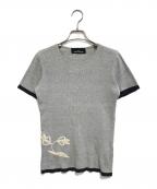 tricot COMME des GARCONSトリココムデギャルソン）の古着「リブカットソー」｜グレー
