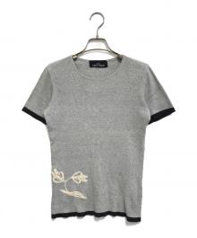 tricot COMME des GARCONS（トリココムデギャルソン）の古着「リブカットソー」｜グレー