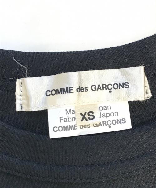 COMME des GARCONS（コムデギャルソン）COMME des GARCONS (コムデギャルソン) 変形カットソー ブラック サイズ:XSの古着・服飾アイテム
