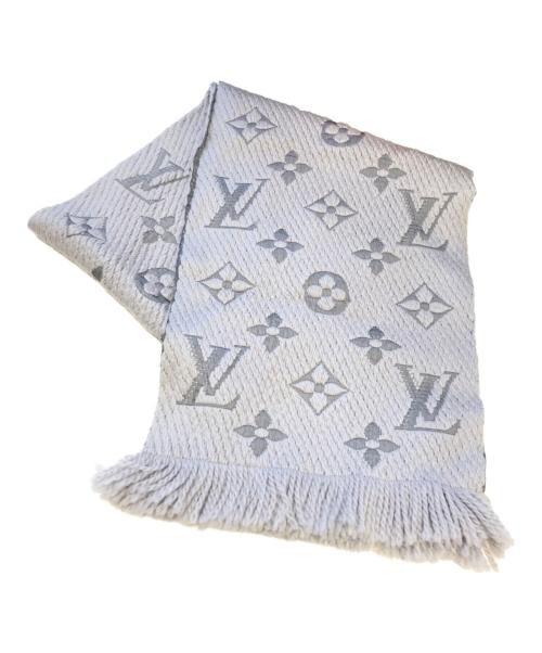LOUIS VUITTON（ルイ ヴィトン）LOUIS VUITTON (ルイ ヴィトン) マフラー グレー サイズ:表記なしの古着・服飾アイテム