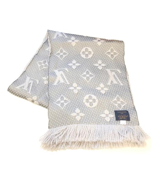 LOUIS VUITTON（ルイ ヴィトン）LOUIS VUITTON (ルイ ヴィトン) マフラー グレー サイズ:表記なしの古着・服飾アイテム