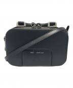 AMI Alexandre Mattiussiアミアレクサンドルマテュッシ）の古着「Case logo-print tote bag」｜ブラック