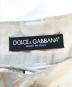中古・古着 DOLCE & GABBANA (ドルチェ＆ガッバーナ) ダストダメージデニムパンツ ホワイト サイズ:46：14000円