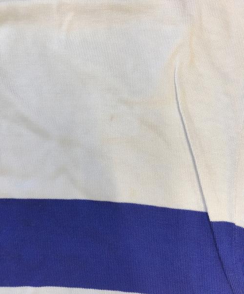 VINTAGE（ヴィンテージ）VINTAGE (ヴィンテージ) ナンバリング ゲームシャツ ホワイト×ブルー サイズ:表記なしの古着・服飾アイテム