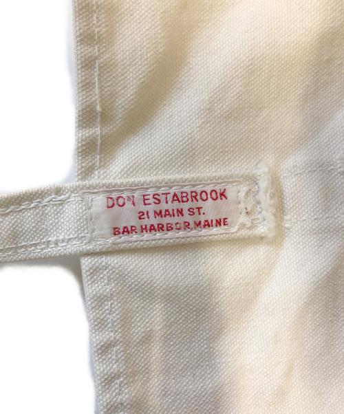 DON ESTABROOK（ドン・エスタブルック）DON ESTABROOK (ドン・エスタブルック) キャンバストートバッグ サイズ:表記なしの古着・服飾アイテム