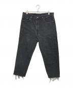 LEVI'Sリーバイス）の古着「550 後染めブラックデニム」｜ブラック