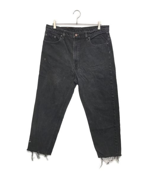LEVI'S（リーバイス）LEVI'S (リーバイス) 550 後染めブラックデニム ブラック サイズ:W38 L32の古着・服飾アイテム